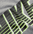 Nike - Logo-Print Mélange Cotton-Jersey T-Shirt - Gray