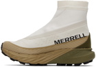 Merrell 1TRL Off-White Agility Peak 5 Zero Sneakers