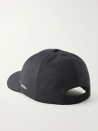 Zegna - Motorin Logo-Embellished Shell Cap - Black