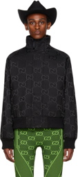 Gucci Black Jumbo GG Jacket
