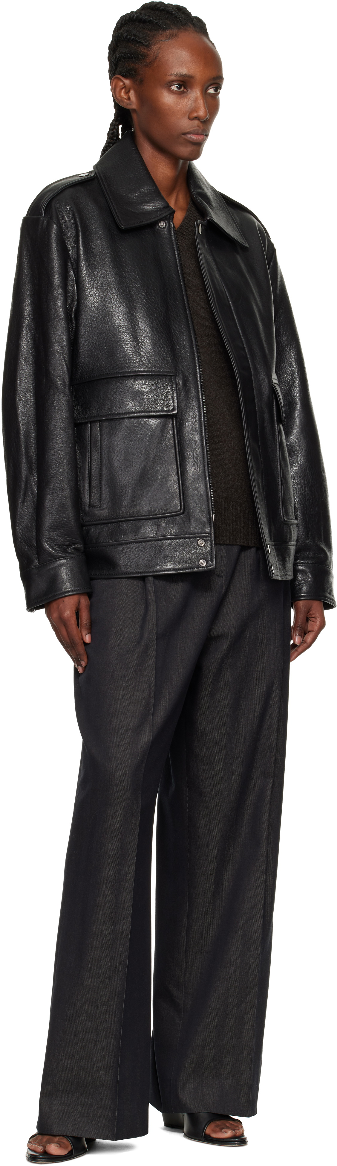 Nour Hammour Black Drey 'The It Girl' Jacket