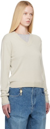 ÉTERNE Off-White Lennox Sweater