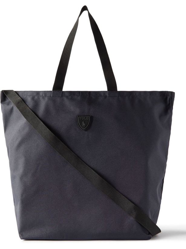 Photo: Polo Ralph Lauren - Logo-Appliquéd Recycled Canvas Tote Bag