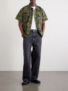 OrSlow - Camouflage-Print Cotton-Riptop Shirt - Green