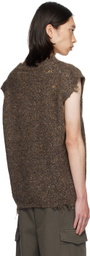 lesugiatelier Brown Missed Vest