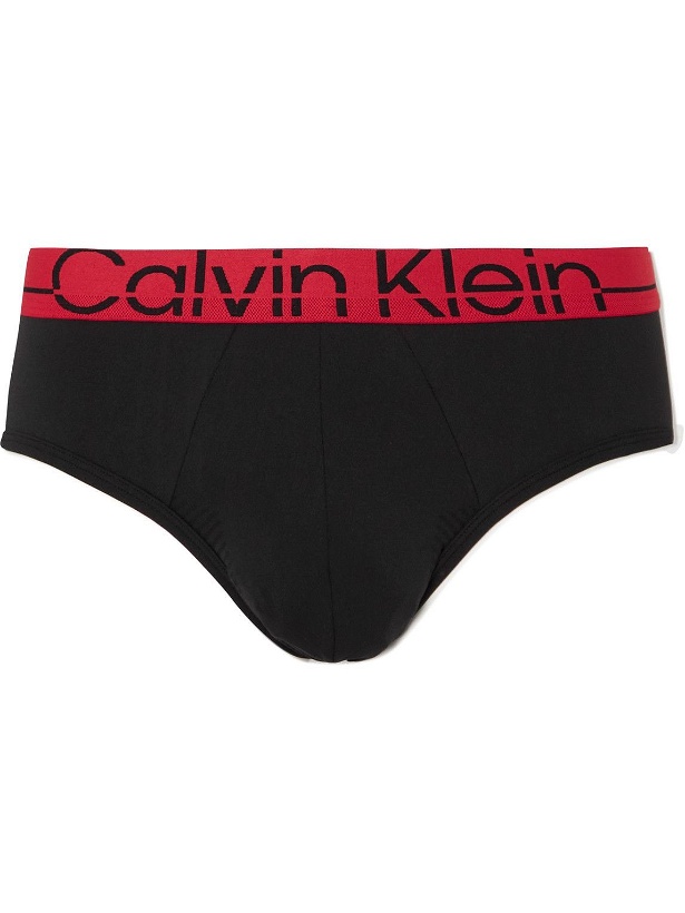 Photo: Calvin Klein Underwear - Pro Fit Stretch-Jersey Briefs - Black