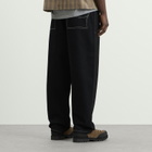 Dime Men's Baggy Denim Pants in Black (Contrast Stitch)