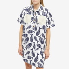 W'menswear Women's Training Dress in Navy/White