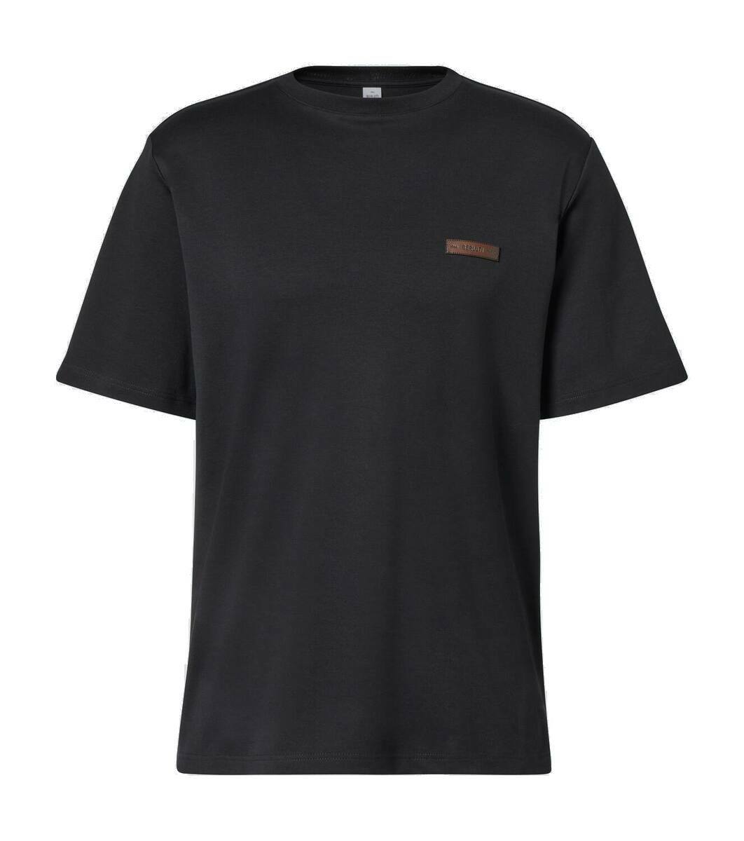 【関税込み】BERLUTI SCRITTO' T-SHIRT Berluti Printed cotton T-shirt Berluti
