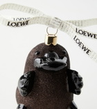 Loewe Platypus glitter glass ornament