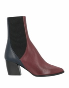 Pierre Hardy Womens Ankle boots Burgundy