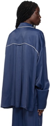 Sleeper Blue Pastelle Oversized Shirt