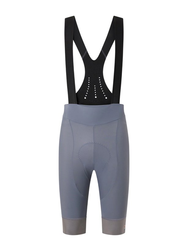 Photo: A Kind Of Guise - Basso Giro Alpino Logo-Print Mesh Cycling Bib Shorts - Gray