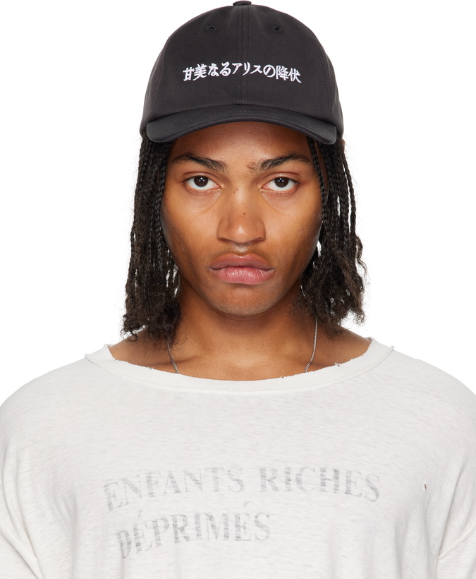 Photo: Enfants Riches Déprimés Black 6-Panel Japanese Alice Cap