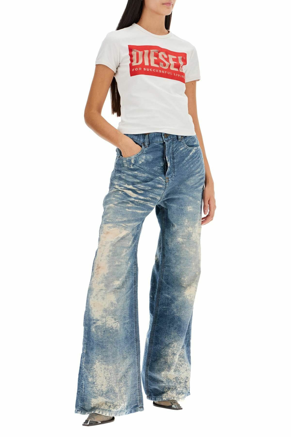【送料&関税込】Diesel 1996 D-sire Denim Jeans Diesel® D-SIRE 1996 | Women's Oversized Fit Jeans