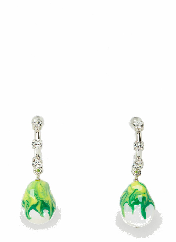 Photo: Jelly Melted Earrings in Green