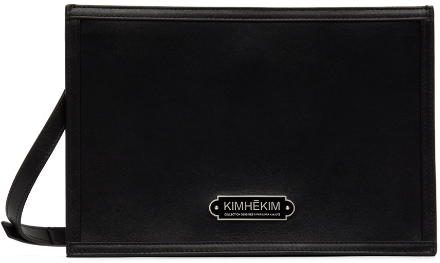 KIMHĒKIM Black Structured Shoulder Bag