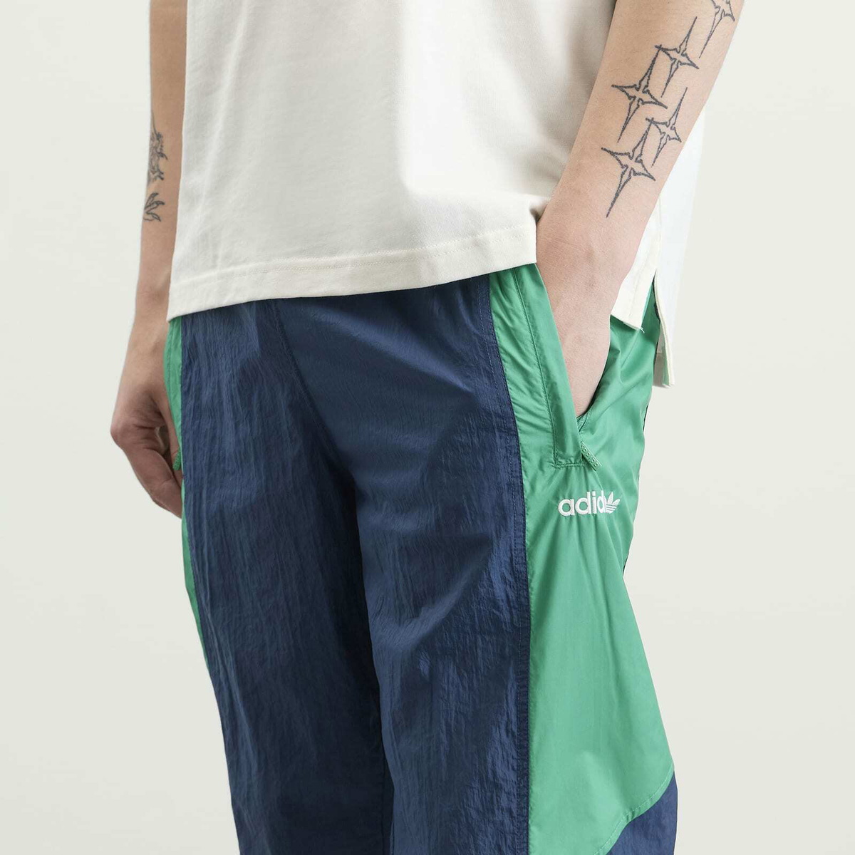 Adidas Men's FIGC EQT Track Pant in Crew Navy