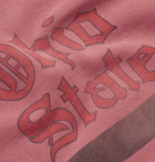 Remi Relief - Ohio State Printed Loopback Cotton-Jersey Hoodie - Pink