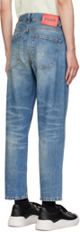 Hugo Blue Distressed Jeans
