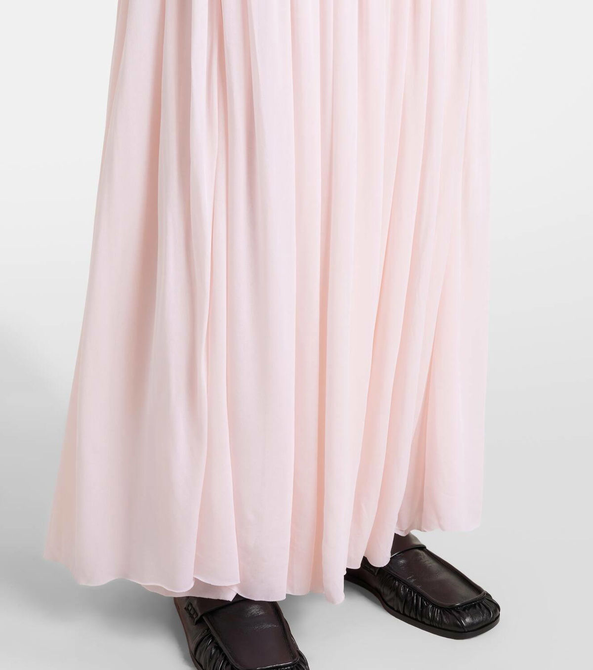 Jil Sander Shirred maxi dress