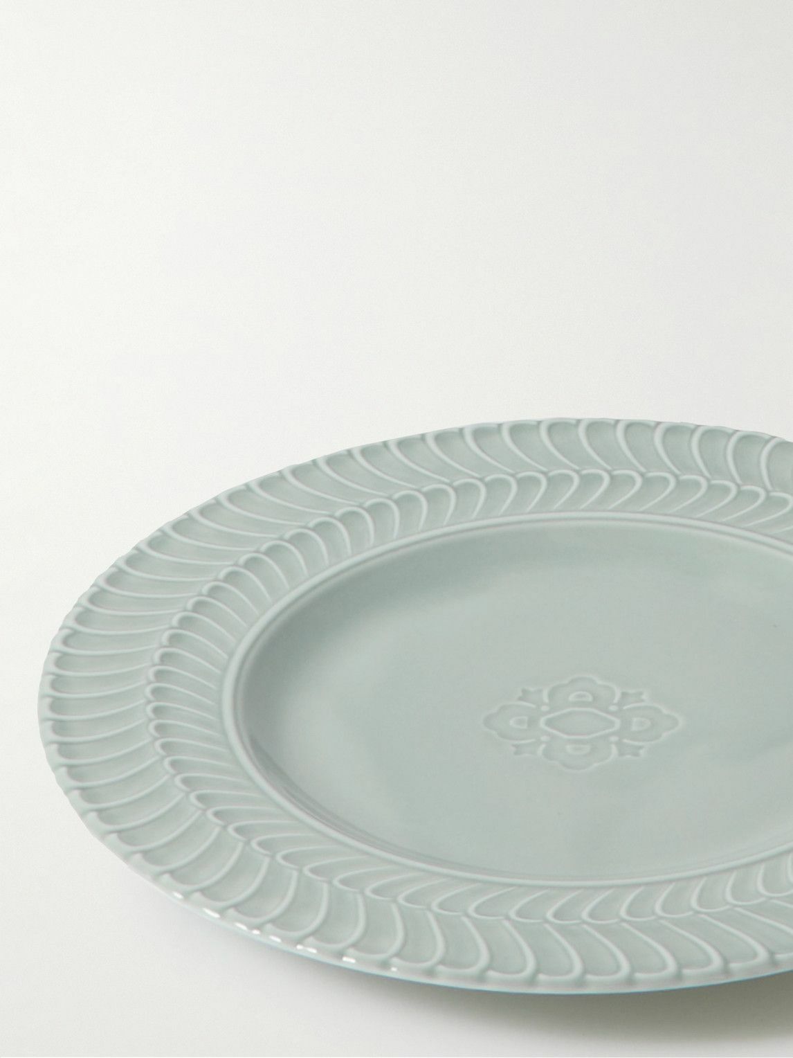 Buccellati - Double Rouche 22cm Porcelain Dessert Plate