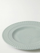Buccellati - Double Rouche 22cm Porcelain Dessert Plate