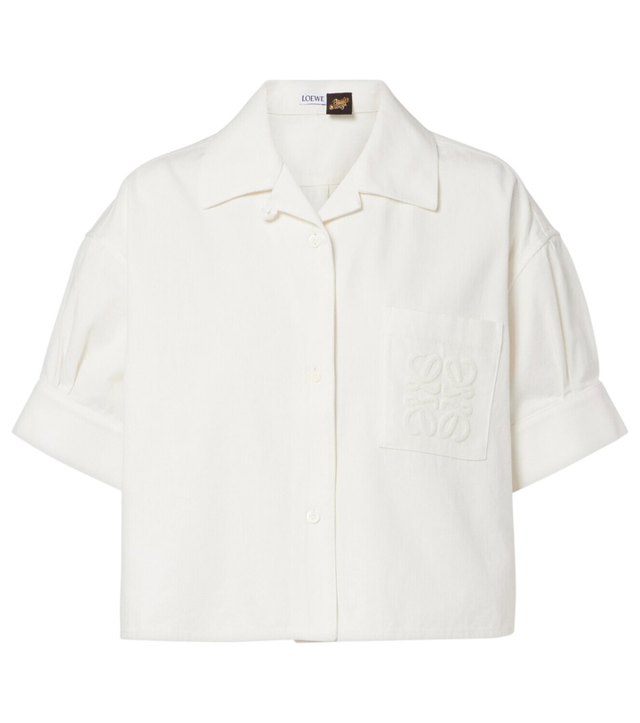Photo: Loewe Paula's Ibiza Anagram denim shirt