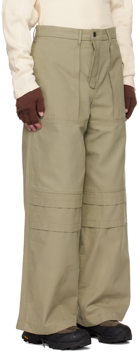 BRYAN JIMENÈZ Khaki Uniform Trousers