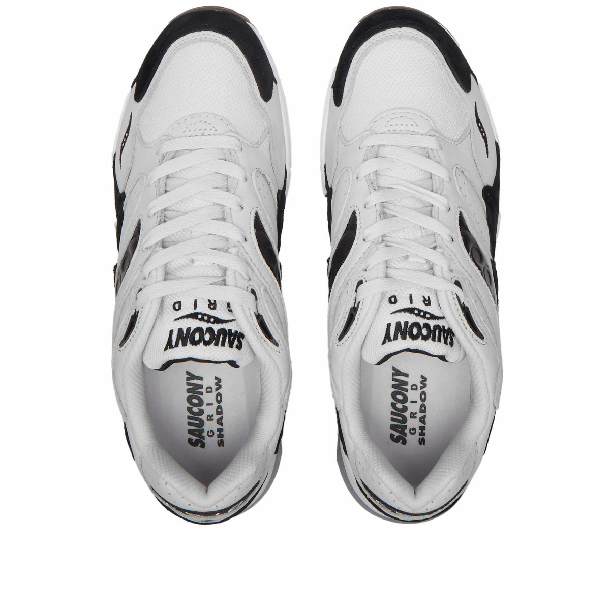 Saucony Men's Grid Shadow 2 Sneakers in Grey/Black