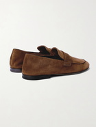 OFFICINE CREATIVE - Airto Suede Loafers - Brown