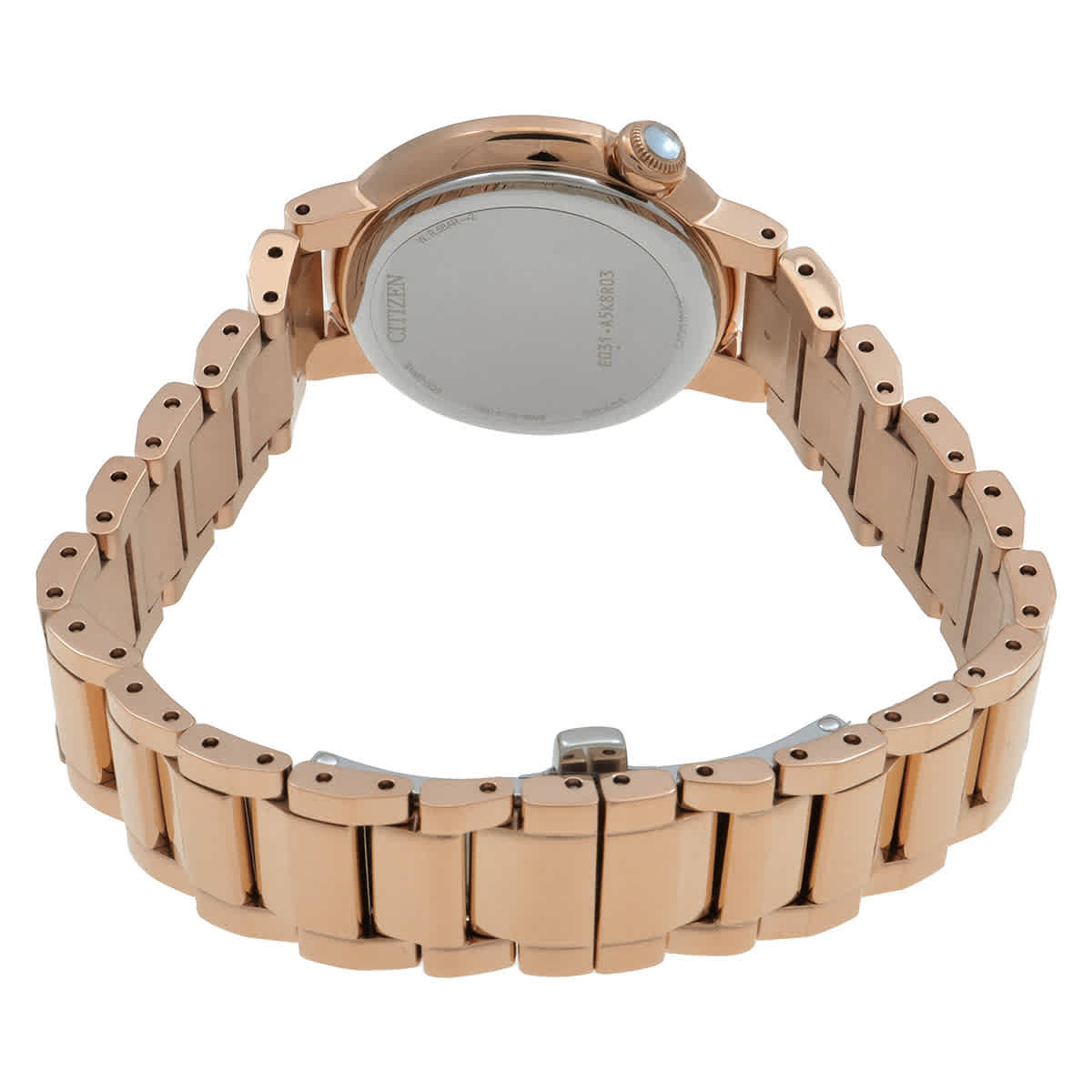 Citizen L Eco-Drive Mother of Pearl Dial Ladies Watch EM0919-85Y