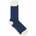 Oliver Spencer Men's Miller Socks in Blue