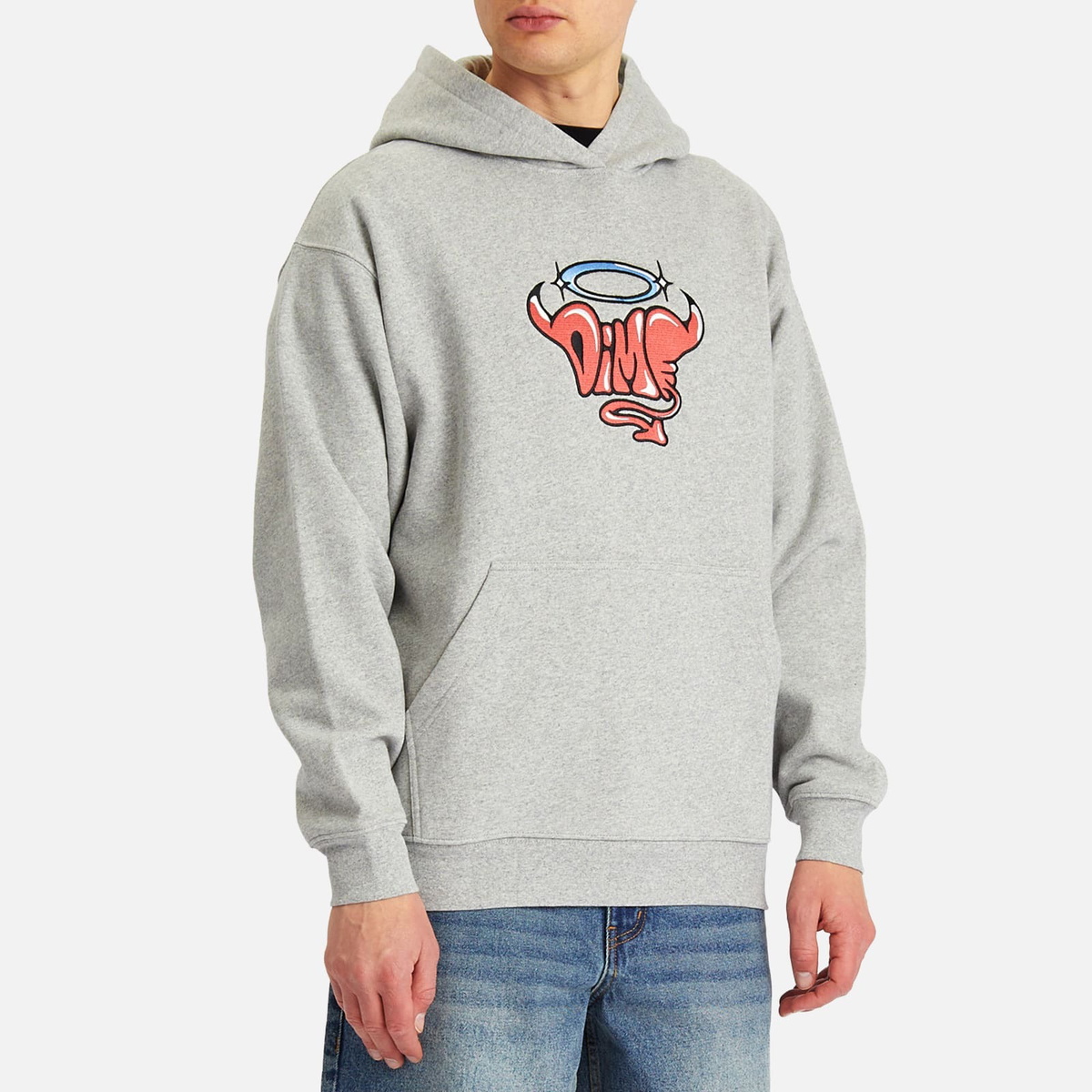 Dime Men's Purgatory Hoodie in Heather Gray