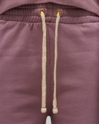 Les Tien Flare Pant Purple Sweatpants