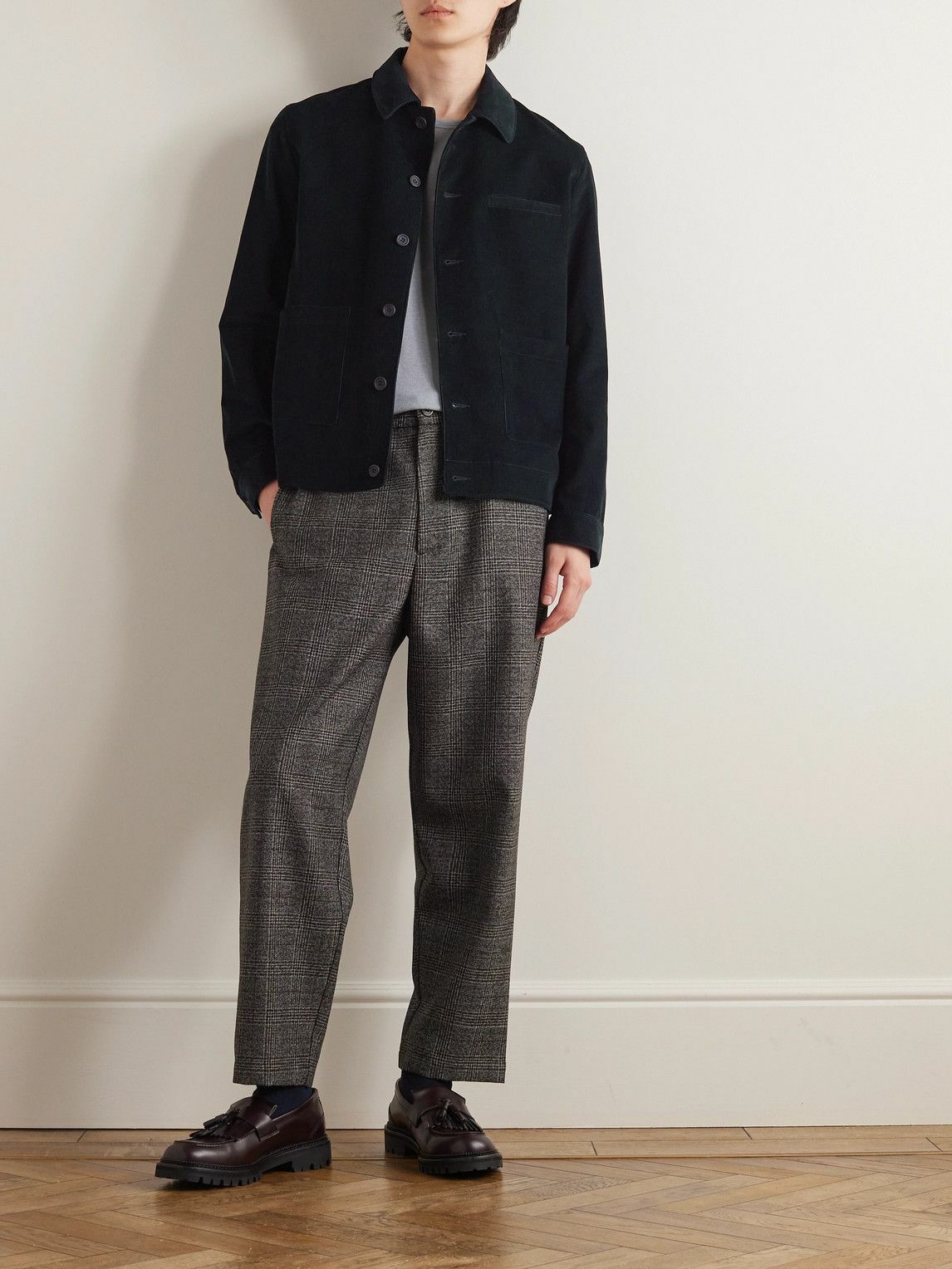 Richard James - Cotton-Corduroy Chore Jacket - Blue