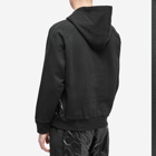 Moncler Men's x adidas Originals Down Panel Hoodie in Black