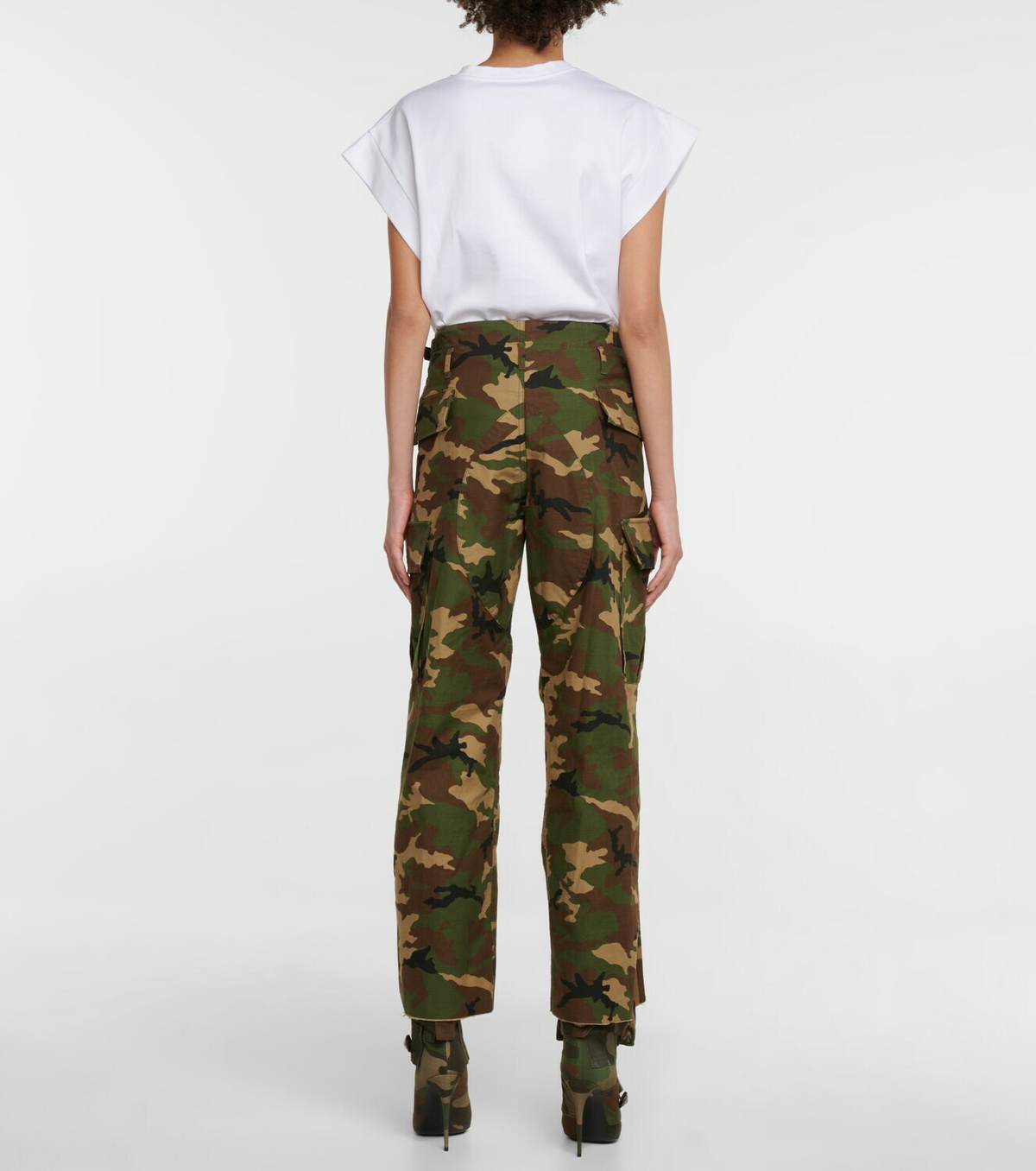 Dolce&Gabbana - Camouflage cotton-blend cargo pants Dolce & Gabbana