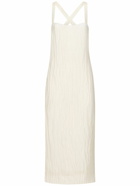 KHAITE - Fabia Viscose & Silk Midi Dress