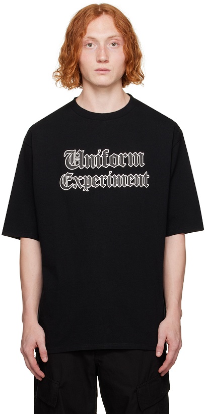 Photo: Uniform Experiment Black Gothic T-Shirt