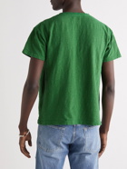 KAPITAL - Slub Cotton T-Shirt - Green