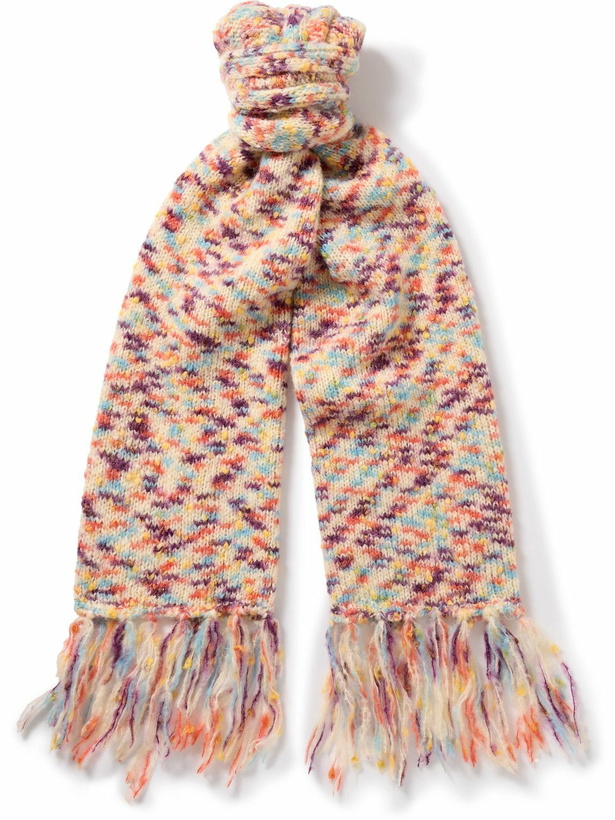 Photo: A.P.C. - Noah Fringed Knitted Scarf