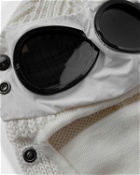 C.P. Company Extrafine Merino Wool Goggle Balaclava White - Mens - Beanies
