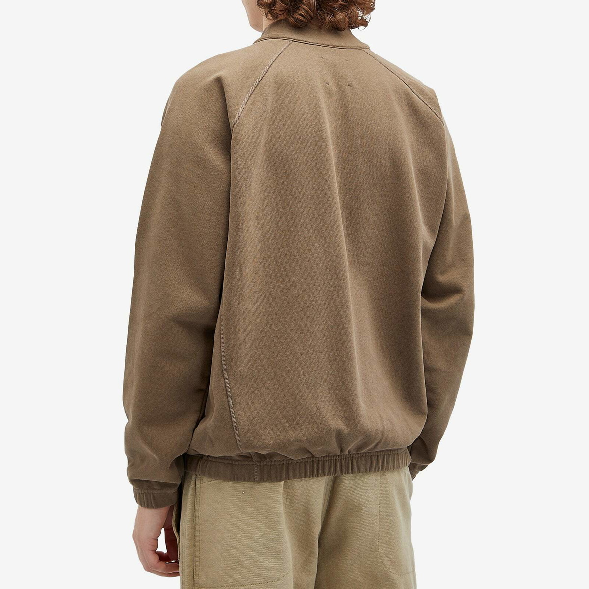 値下げ中　ROA Hemp crewneck ブラウン roa0156011_gry_00.jpg