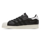 adidas Originals Black and White Superstar Sneakers