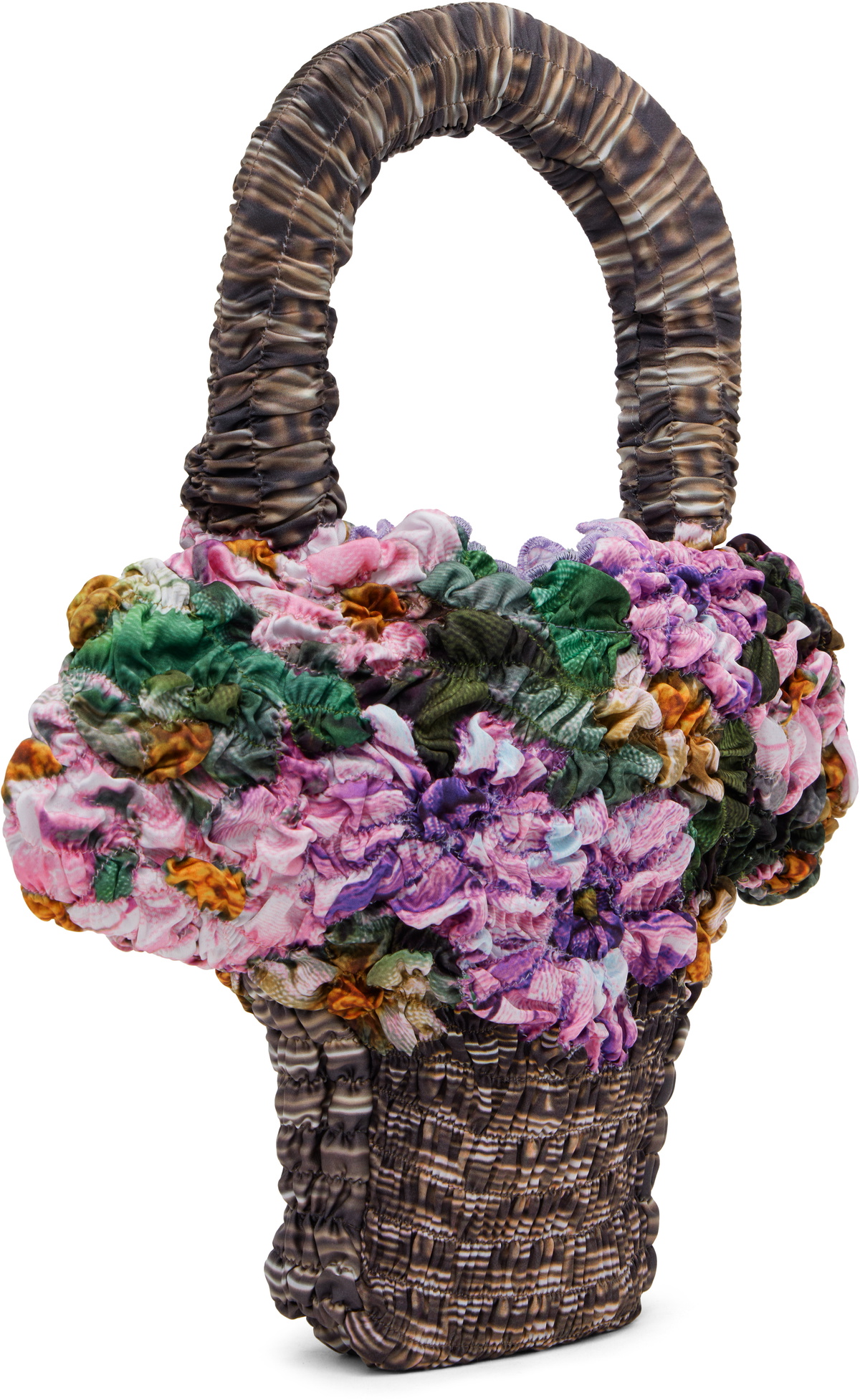 J.Kim Multicolor Small Tote Basket Bag