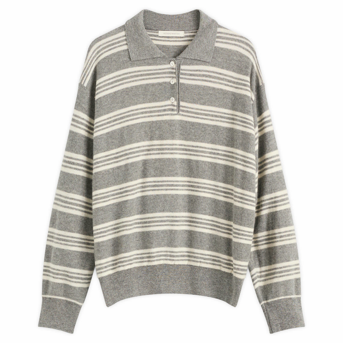 Nothing Written Women's Kevin Stripe Pullover in Gray