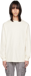 John Elliott Off-White University Long Sleeve T-Shirt