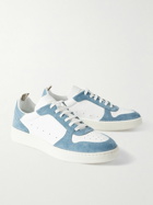 Officine Creative - Mower Suede-Trimmed Leather Sneakers - White