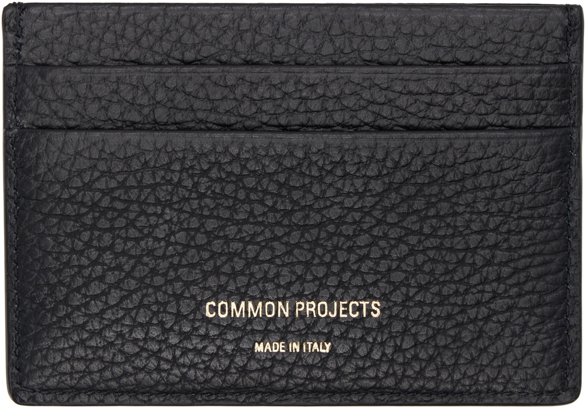 Common Projects Black Multi Card Holder